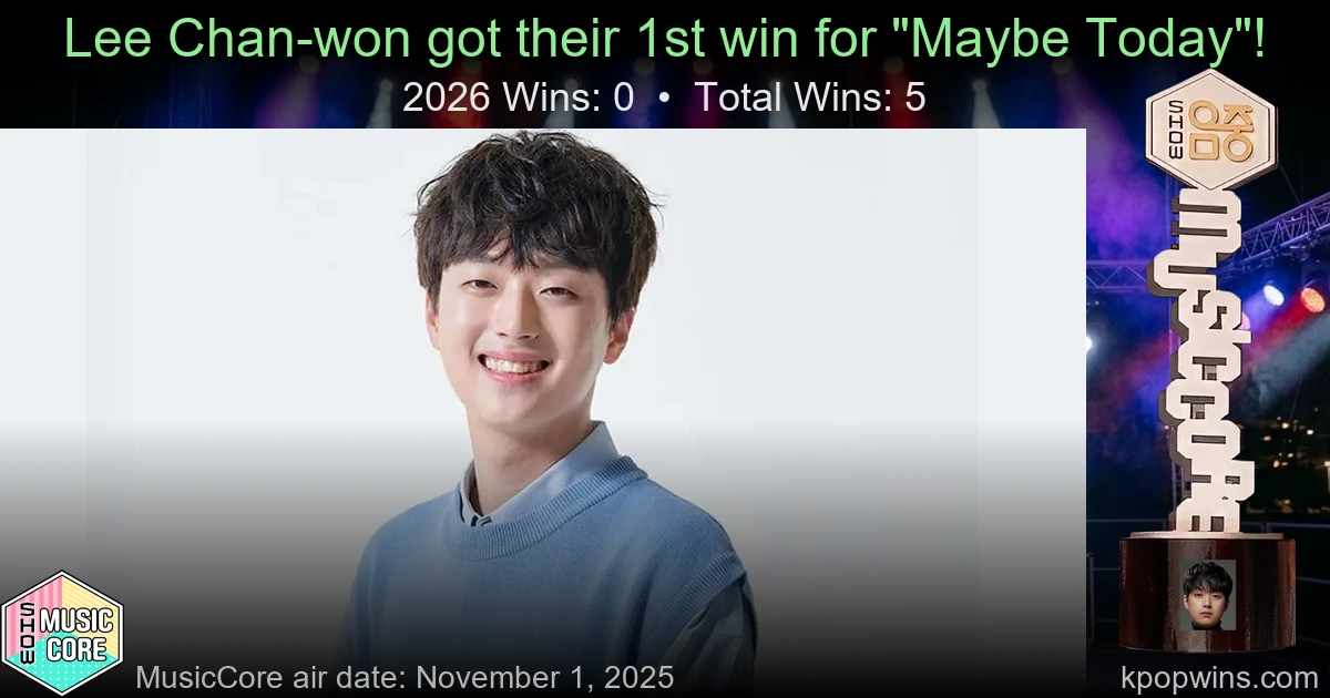 Lee Chan-won - Maybe Today